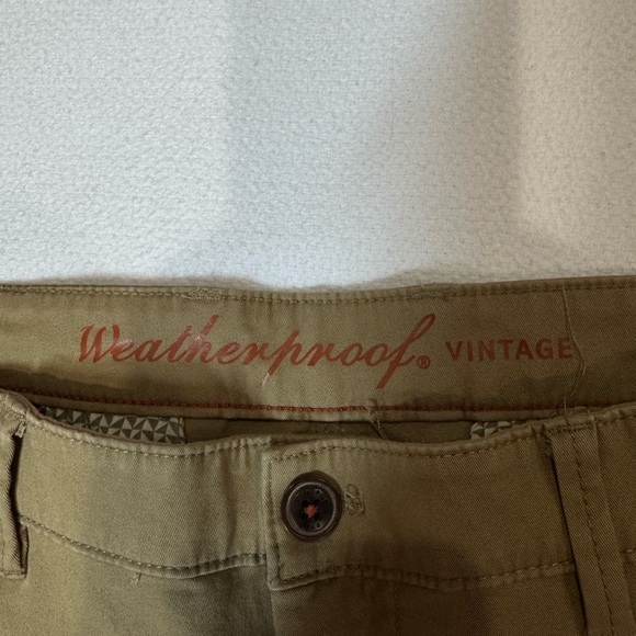 NWOT Weatherproof Vintage Men's Khaki Chinos - Picture 2 of 3